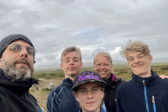 Vi fick med oss något miffo också, längst till höger på bilden...