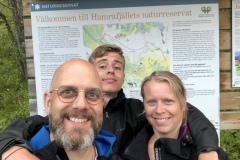 Nere tillbaka på parkeringen.