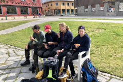 Lite lunchintag i solen.