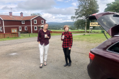 För intag av lite mackor.