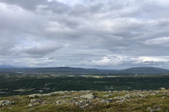 Anderssjöåfallet igen, från toppen.